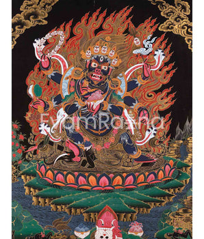 6 Armed Dharmapala Mahakala