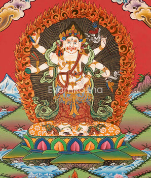 6 Armed Mahakala Thangka