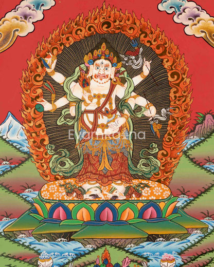 6 Armed Mahakala Thangka