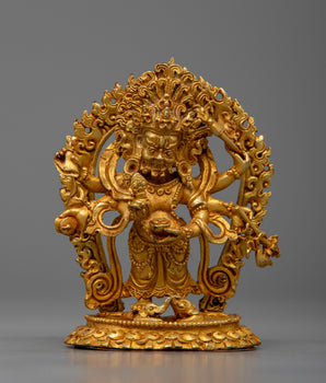 Majestic Machine-Made Mahakala Statue