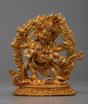 Machine Made Mahakala Statue