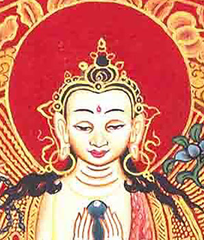 Chenresig Mandala | Traditional Tibetan Thangka | Wall Decors