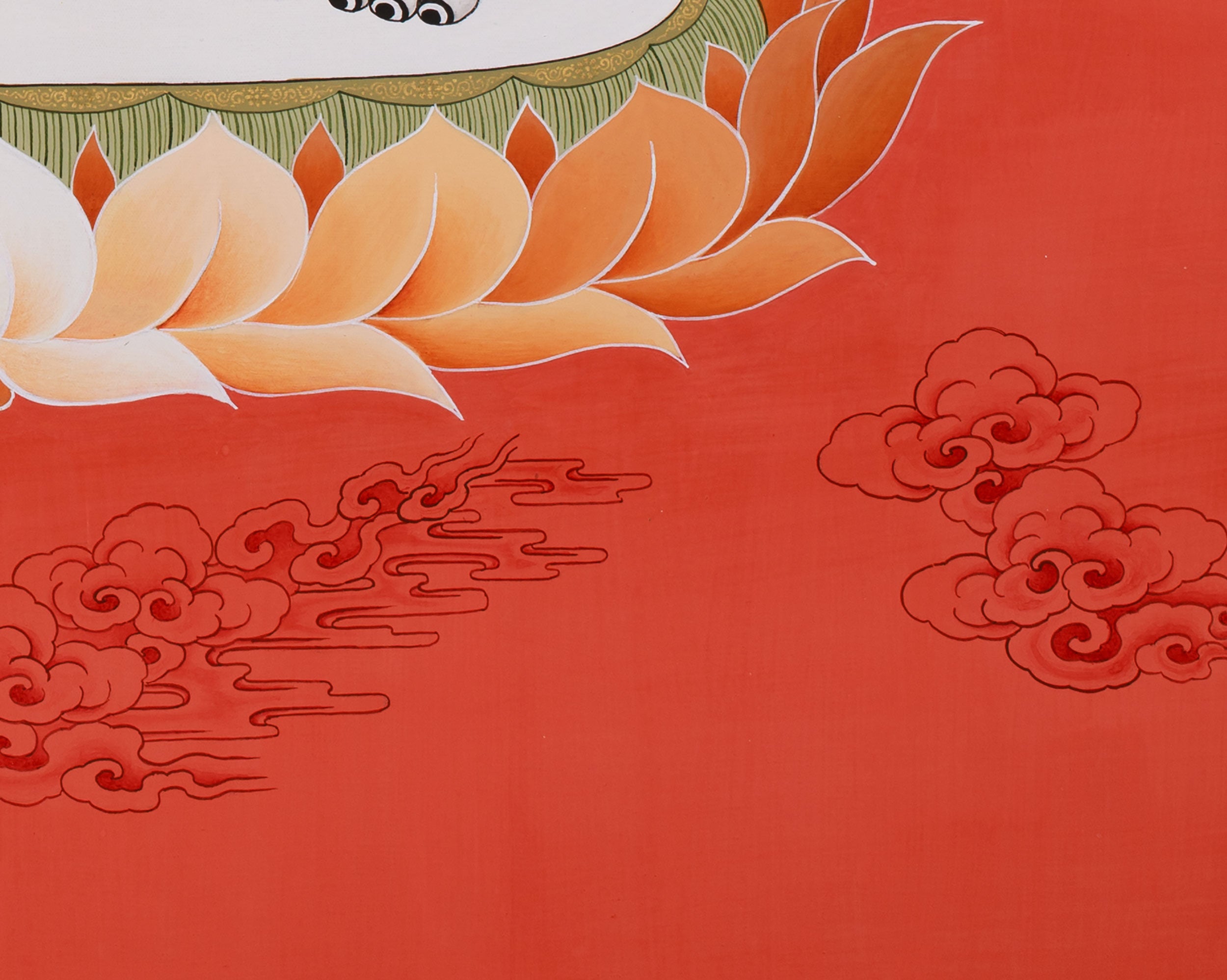 Samantabhadra Buddha Thangka | Buddhist of Enlightenment & Wisdom Artwork