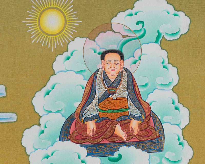 Hand Painted Chakrasamvara Thangka Art | Tibetan Buddhism Art | Sacred Symbol For Energy