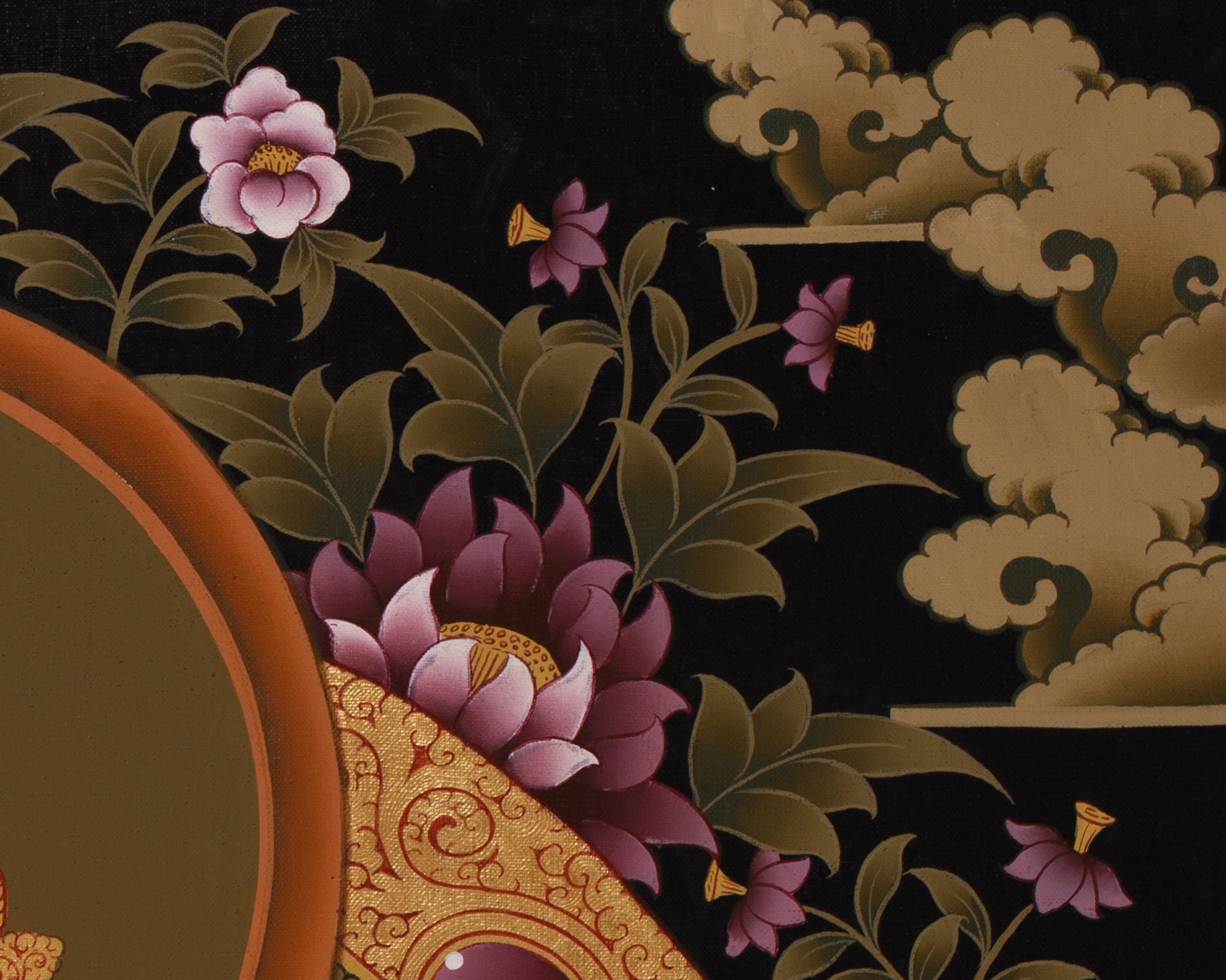 Vajrasattva Thangka Painting | Tibetan Buddhist Artwork