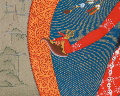 Vajrayogini Thangka: Transdence Dakini Art