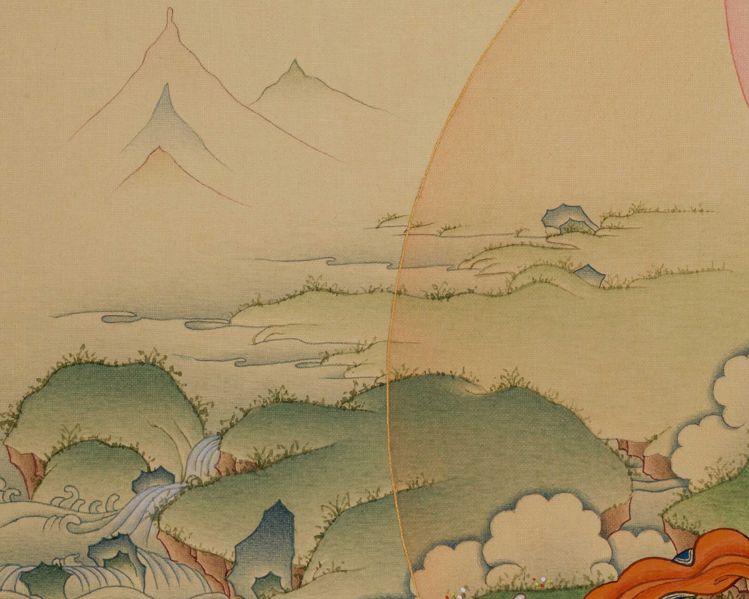 White Tara Healing and Longevity Art | Himalayan Buddhist Painting