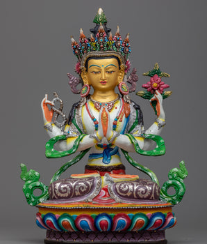 buddha of compassion chenrezig 