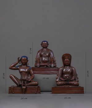Buddhist Master Sculpture | Traditionally Hand Carved Buddhist Statue