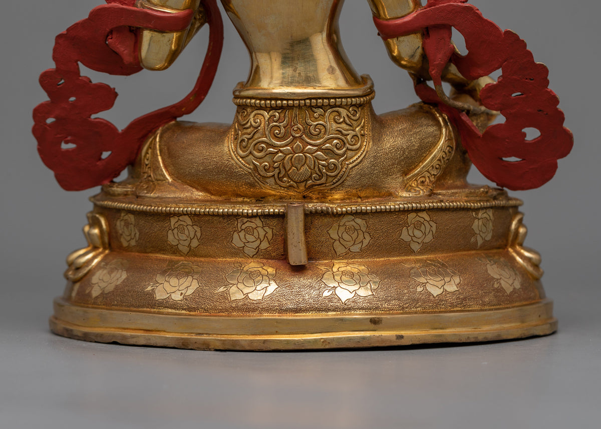 Green Syamatara Statue | Illuminating Your Sacred Space with Divine Harmony