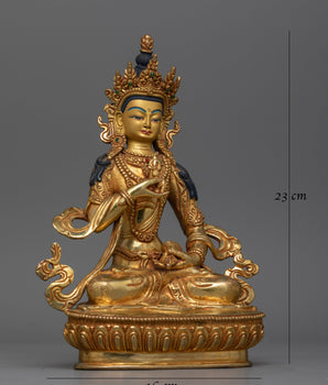 Vajrasattva Handmade 23cm Statue | Embodiment of Purity