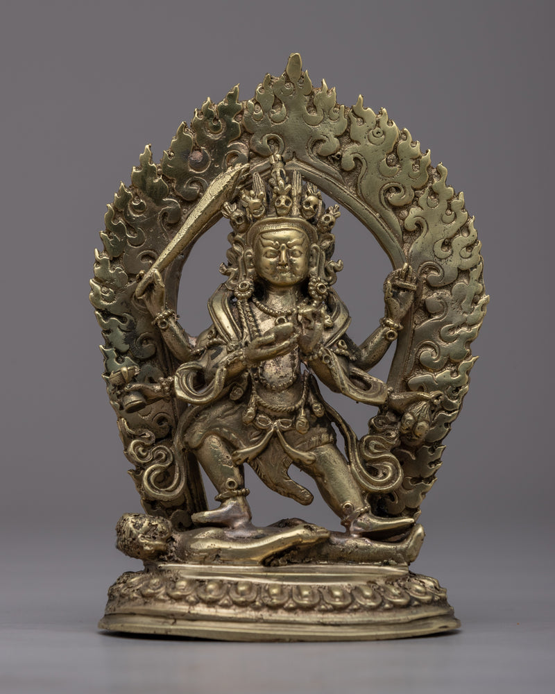6-Armed Mahakala Statue 