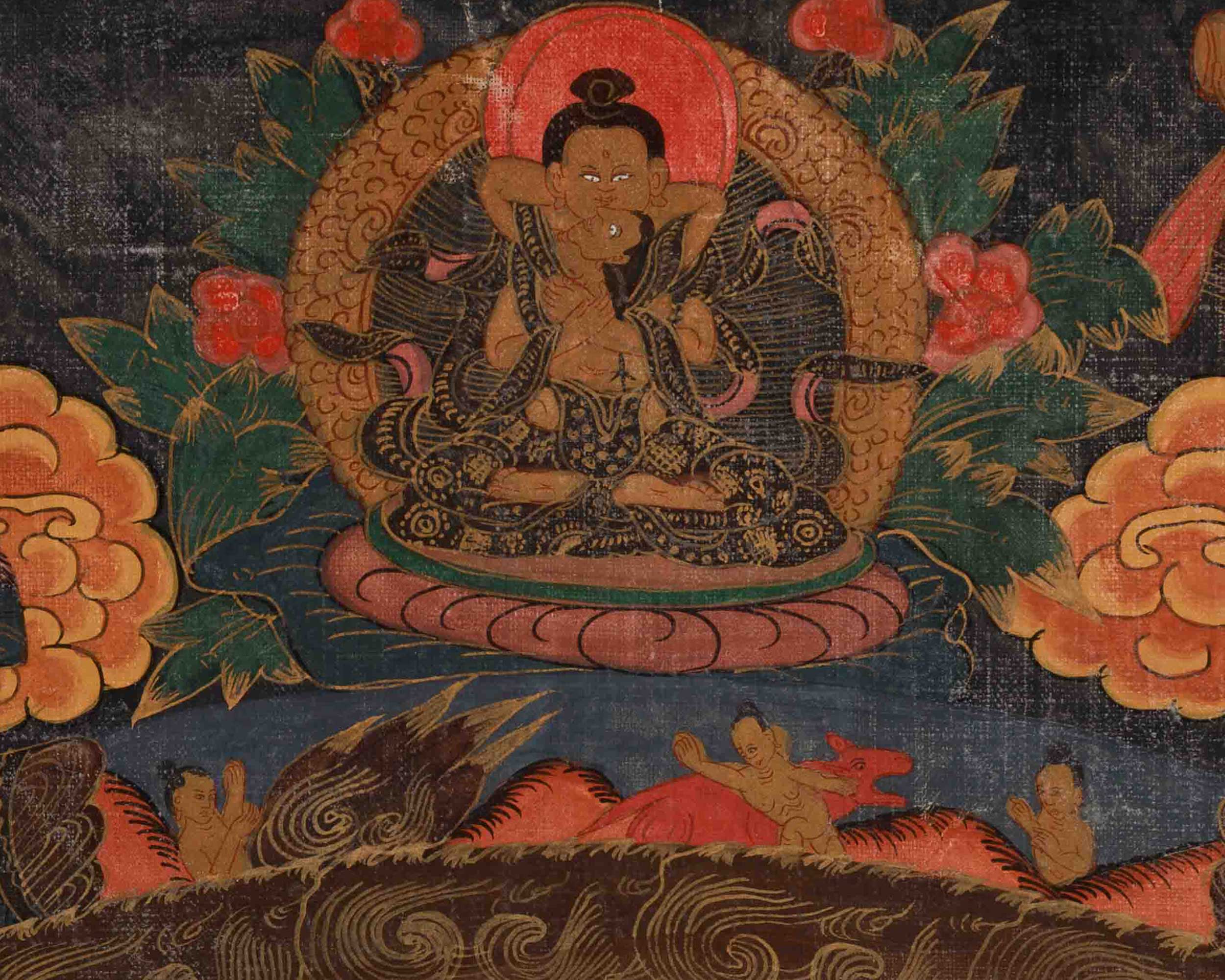 Traditional Deity Mandala Art | Protection, Wisdom, and Spiritual Practice