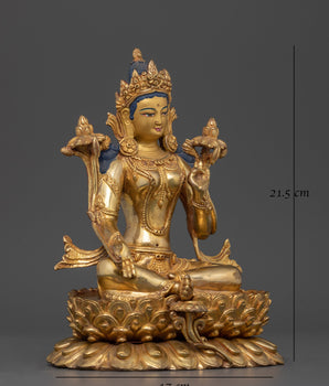 Serene Green Tara in Buddhism | Embodiment of Compassion