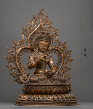 Vajrasattva Practice Sculpture | Traditional Himalayan Artwork