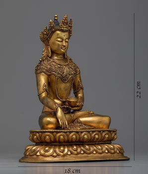 crown-shakyamuni-buddha-statue-for-shrine