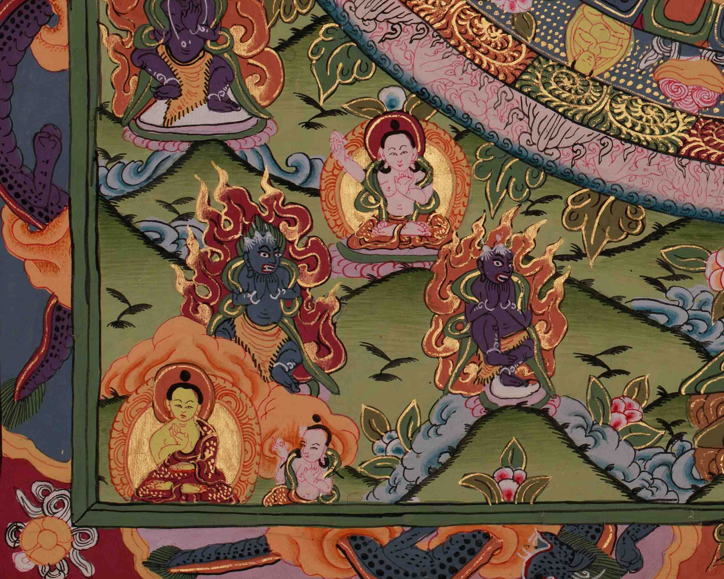 Sacred Buddha Mandala | Himalayan Art Of Peace And Wisdom | Meditation Altar