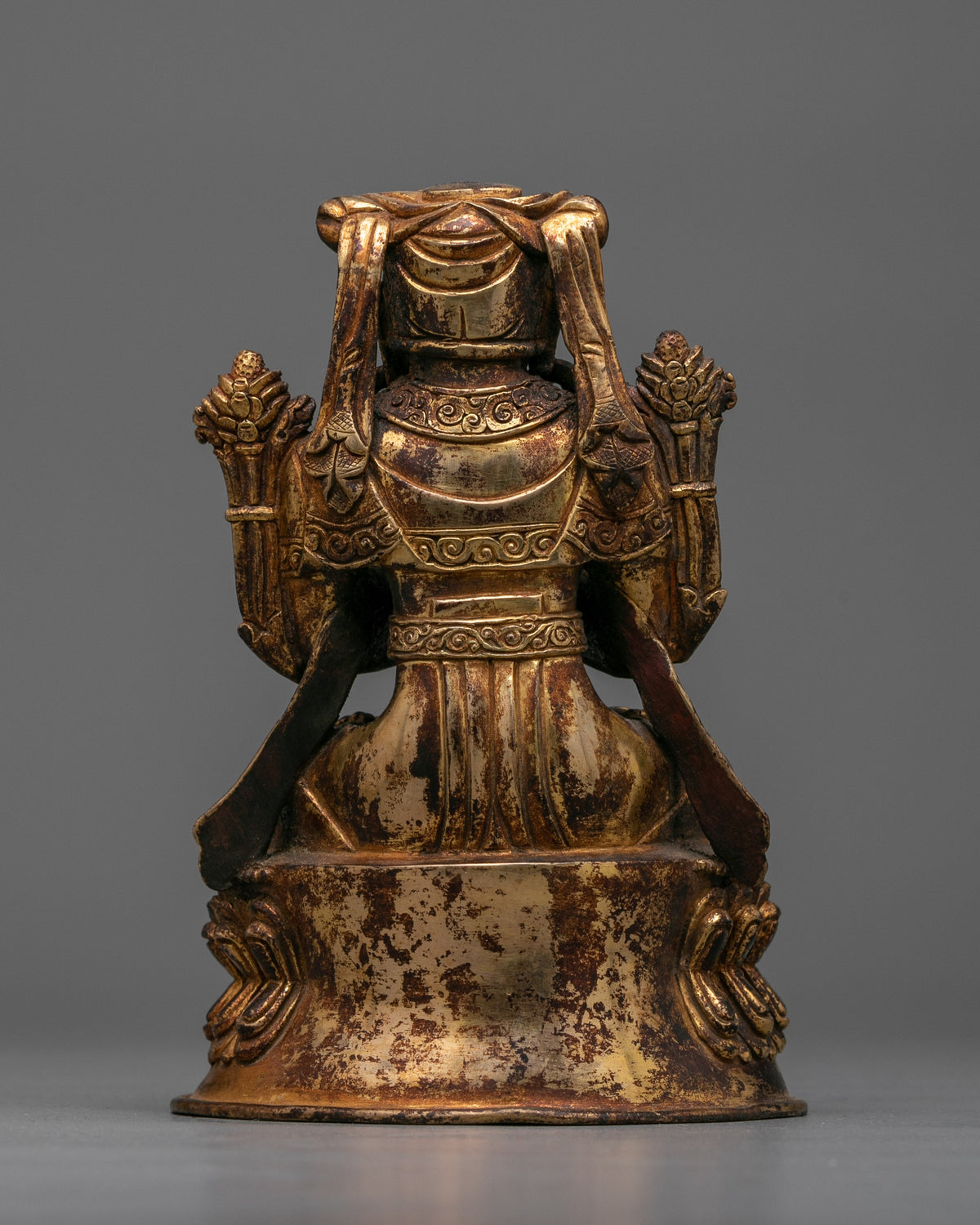 Buddhist Master Antique Figurine | Reverence for Spiritual Wisdom