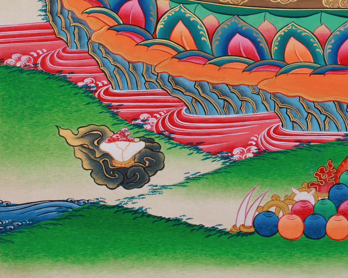 The Divine Union in Chakrasamvara Art | Tantric Deity of Wisdom & Compassion