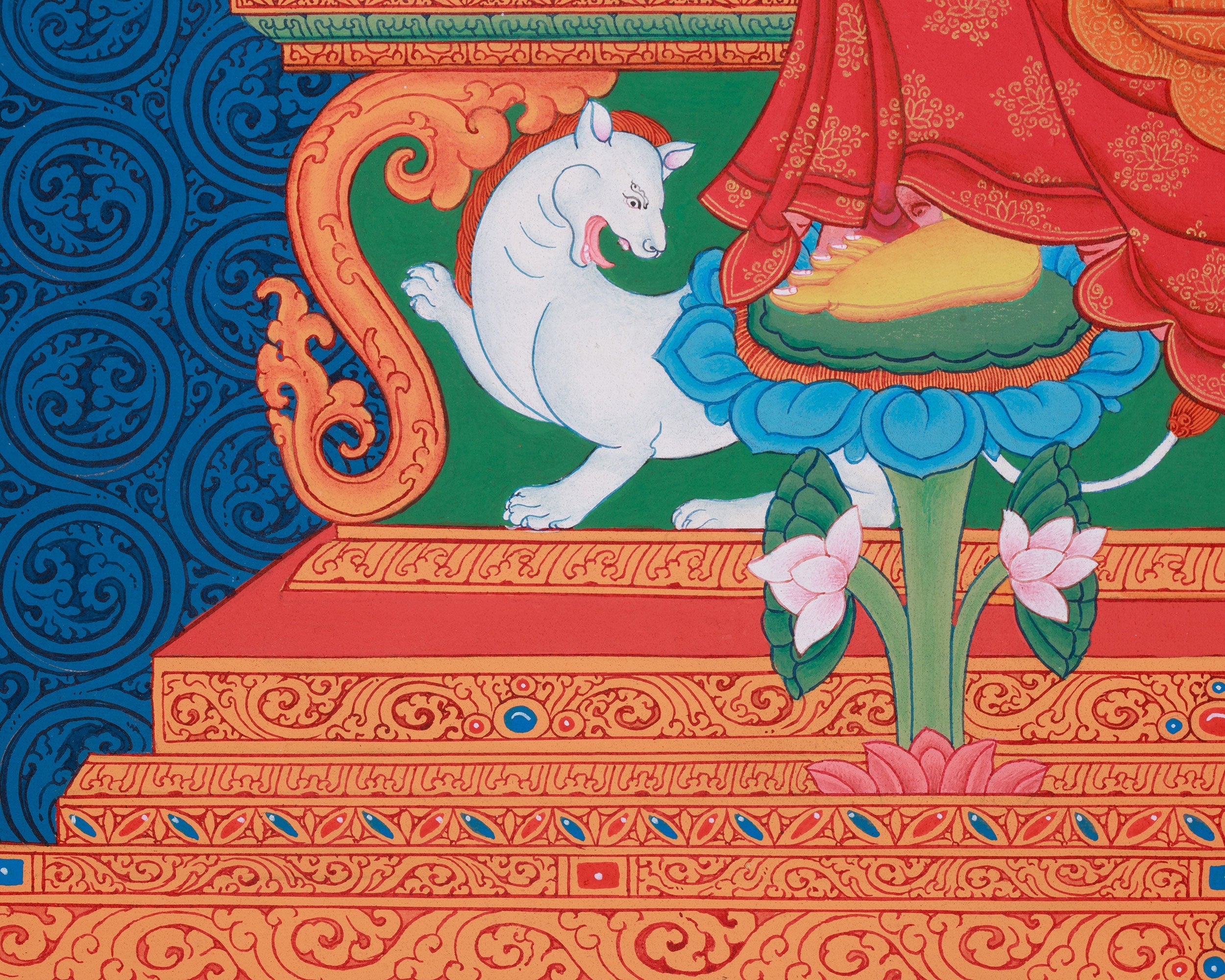 Buddha of Future, Maitreya Thangka | The Coming Buddha of Compassion
