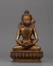 samantabhadra-and-consort-together statue