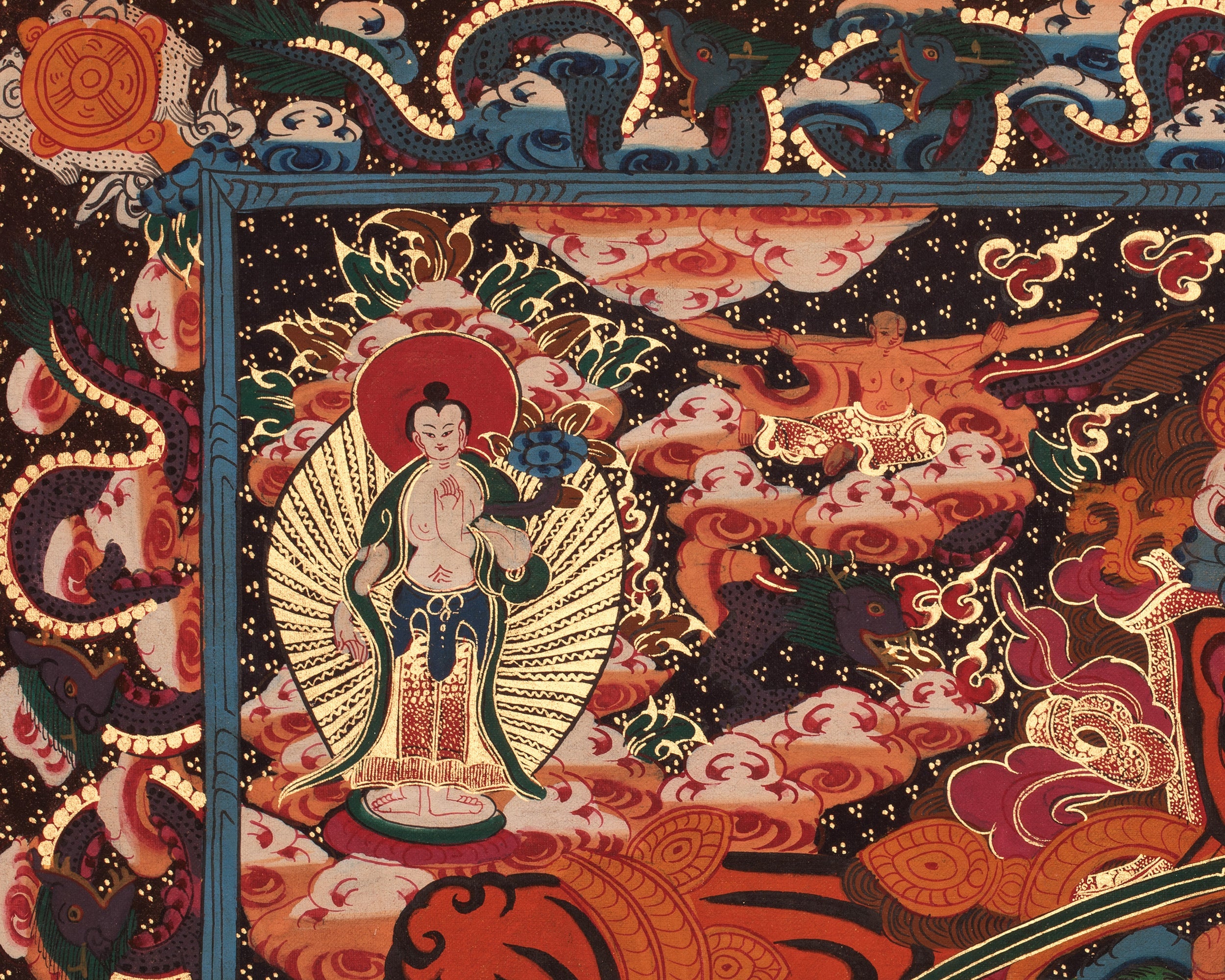 Himalayan Wheel of Life Artwork | Samsara and Enlightened Wisdom