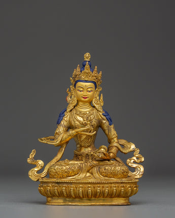 Copper Vajrasattva Sculpture for Spiritual Altar 