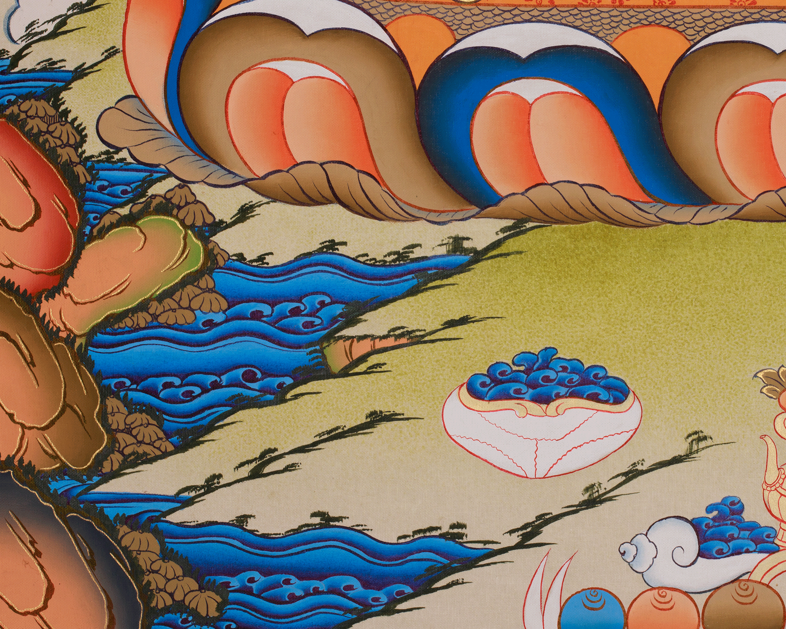 Sacred Vajrayogini Thangka | A Powerful Buddhist Dakini Painting