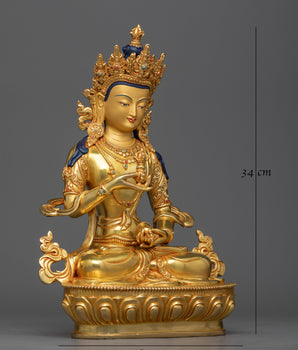 Illuminating Primordial Buddha Vajrasattva Statue | Essence of Purification