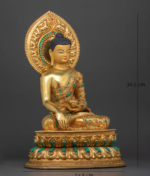 shakyamuni-buddha-in-vajrasana-posture
