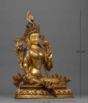Goddess Tara Sculpture | Divine Manifestation of Compassion