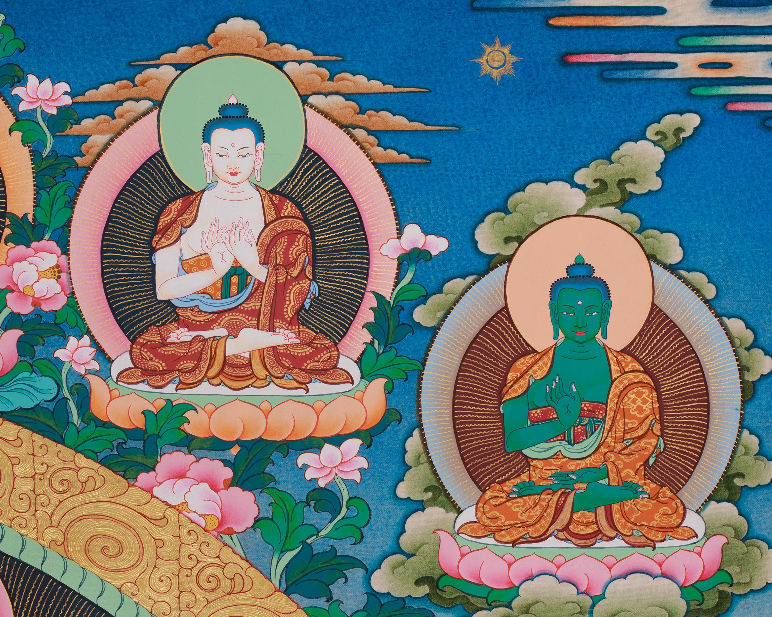 1000 Armed Chenrezig With Other Deities | Infinite Compassion and Enlightenment