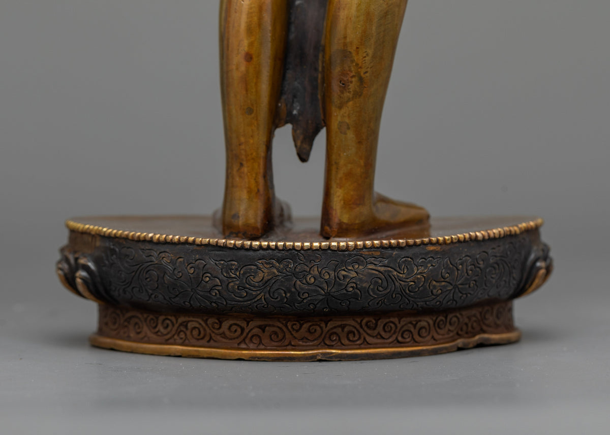 Standing Compassion Deity Chenrezig Statue | Symbol of Divine Love