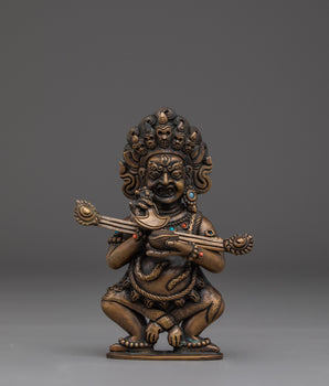 Mini Sakya Mahakala Statue 