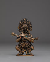 Mini Sakya Mahakala Statue 
