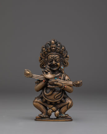 Mini Sakya Mahakala Statue 