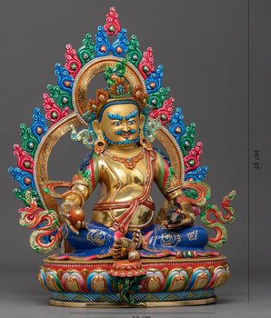 Jambhala Statue | Traditionally Crafted Buddhist Art