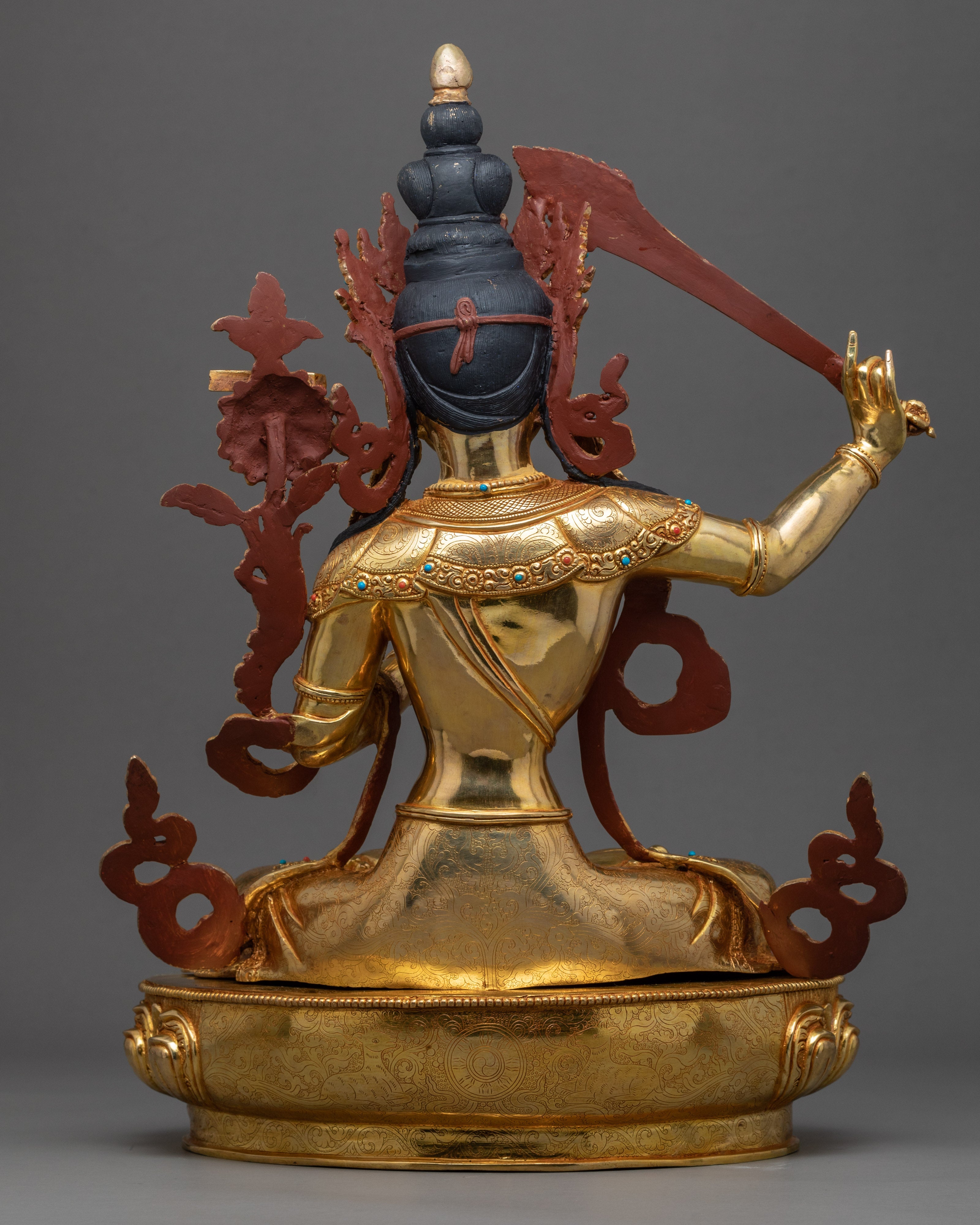 Manjushri Boddhisattva Sculpture | Himalayan Art