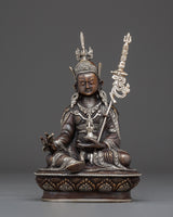 Radiant Oxidized Guru Rinpoche Statue