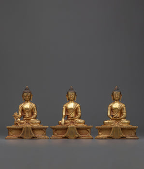 3 buddha images