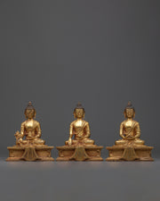 3 buddha images