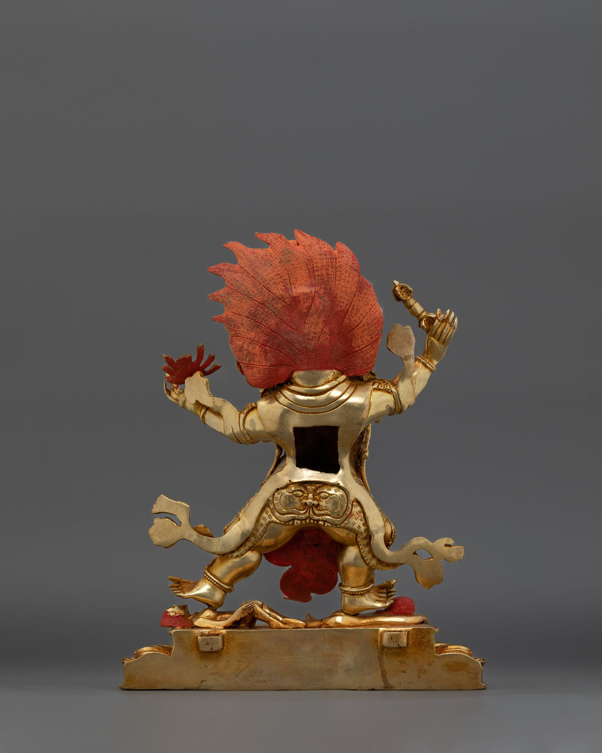 Protector Deity Guru Dragpo Statue | Wrathful manifestation of Padmasambhava