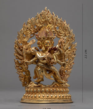 Hayagriva Avatar Statue | The Wrathful Form Of Hayagriva Artwork