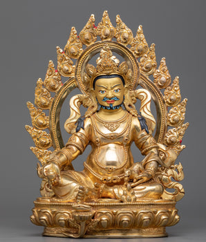 yellow-jambala-statue