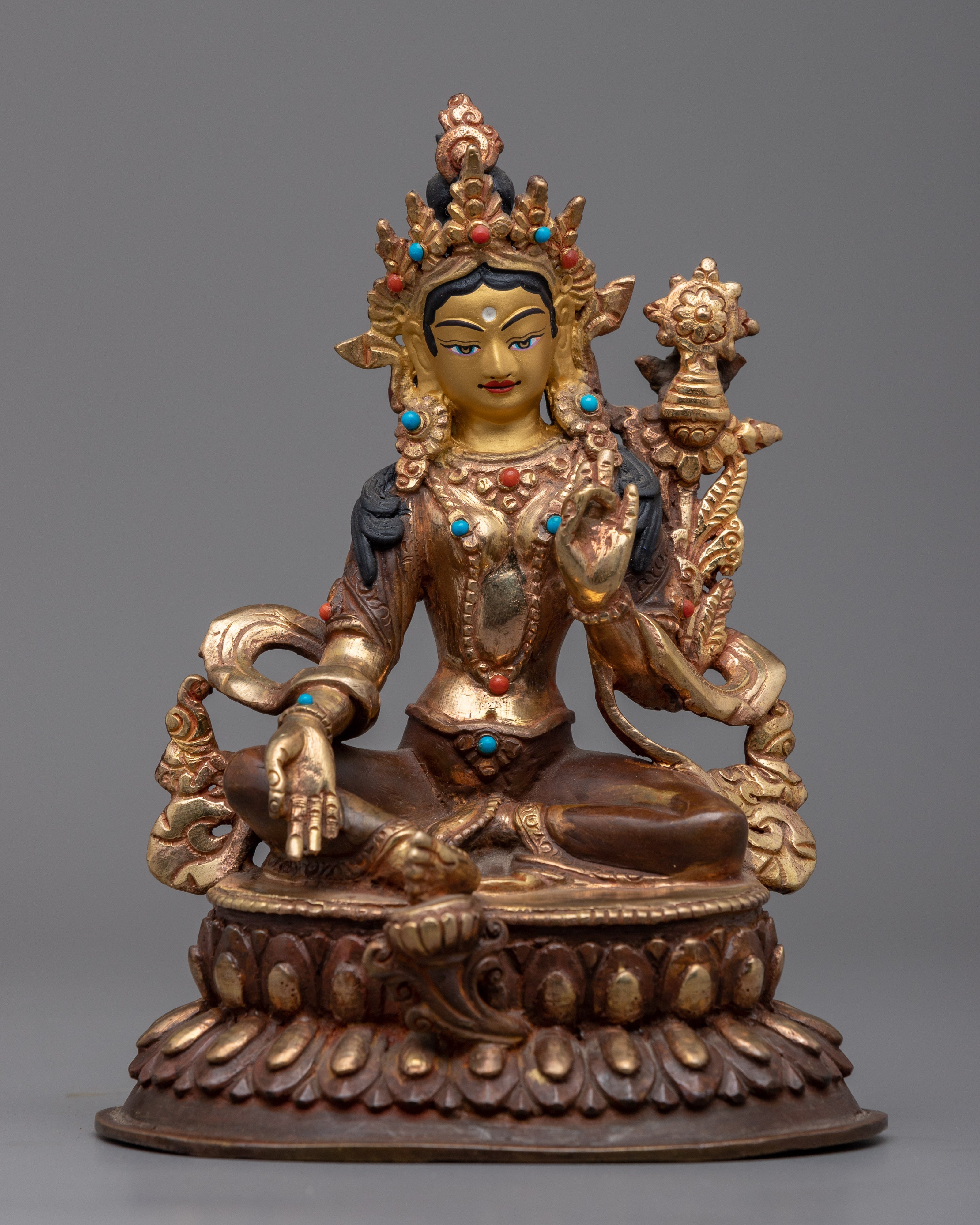 Complete Your Spiritual Journey with the 21 Taras Set | Himalayan Buddhist Sculptures
