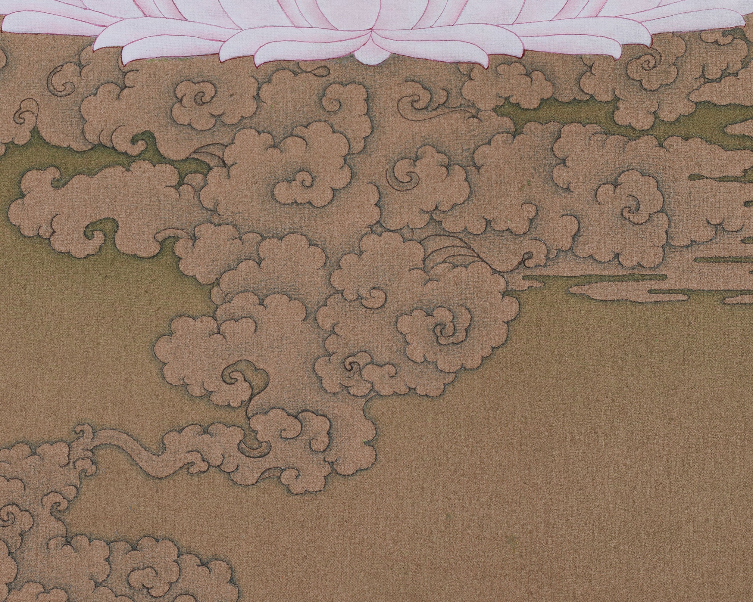 Chenrezig Compassion Buddha Thangka | Symbols of Loving-Kindness and Spiritual Protection