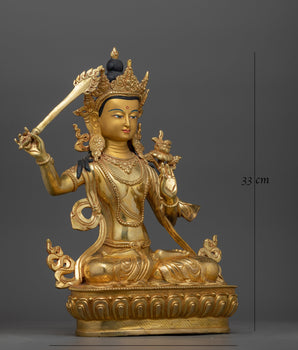 manjushri-deity-of-wisdom-figurine