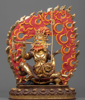 Brahmanrupa Mahakala Statue