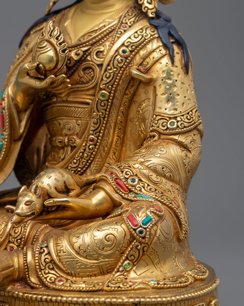 Tantric Guru Norla Statue | Embodiment of Prosperity and Abundance