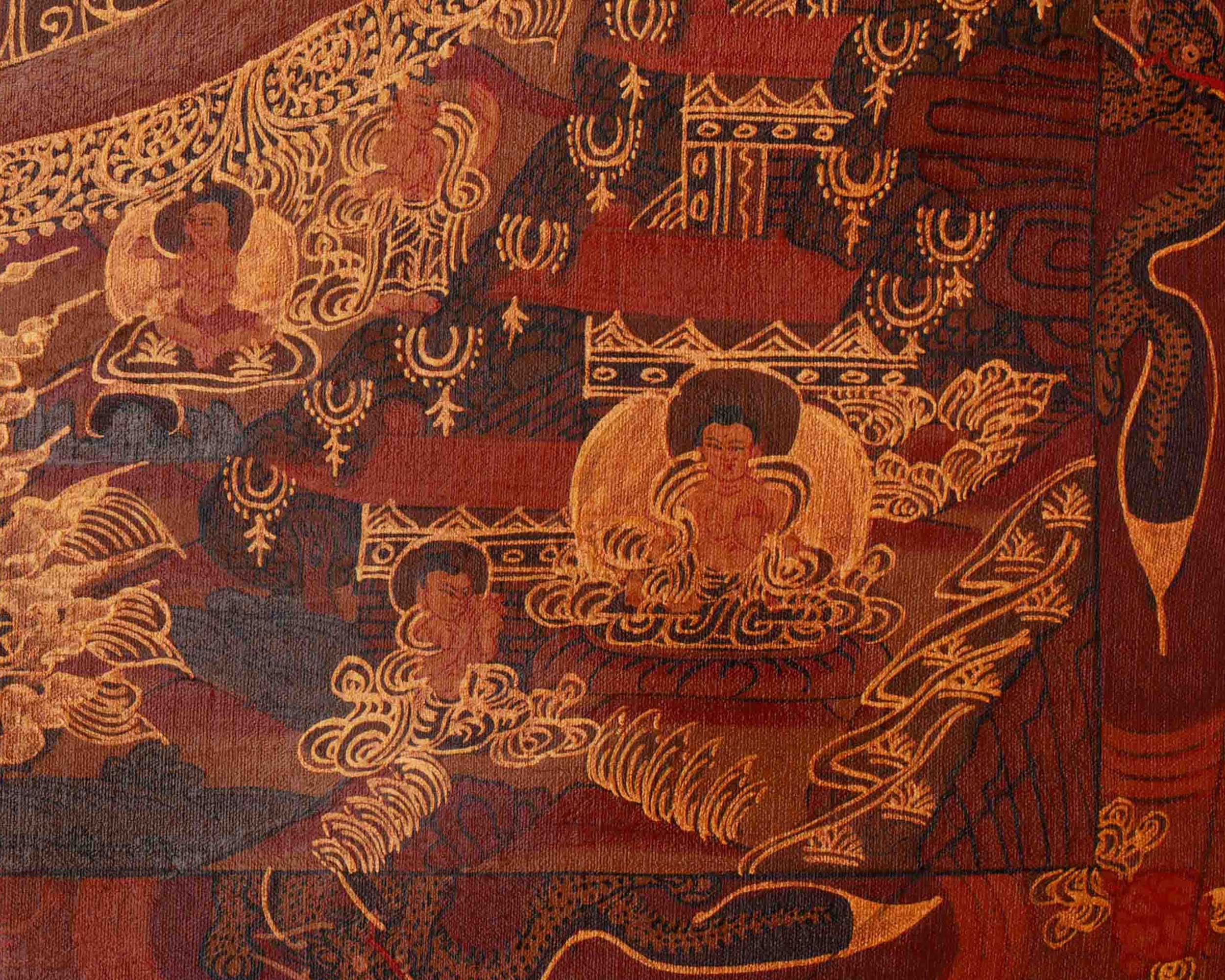 Handpainted Sacred Buddha Mandala | Spiritual Awakening Art